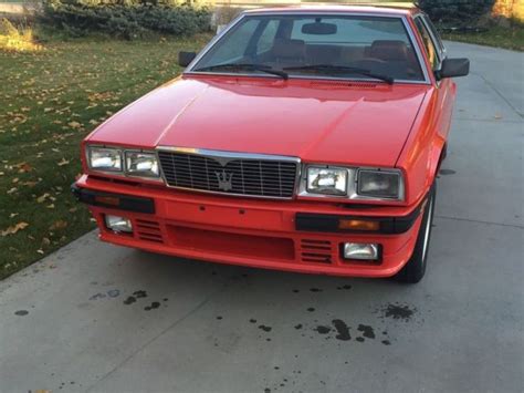 Maserati Bi Turbo Maserati Spyder For Sale Maserati