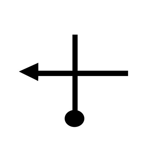 Clipart Tsd Left At Cross Roads