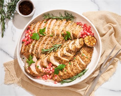 Oven Roasted Turkey Breast With Mustard Maple Glaze Recipe Sidechef