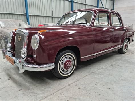 Mercedes Benz Ponton Saloon Jacfd Just Cars