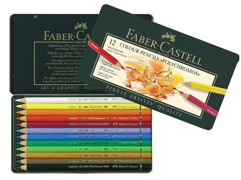 Faber Castell Polychromos Farbstift 12er Set Kaufen Modulor