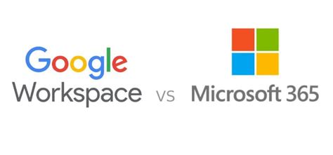 Google Workspace Vs Microsoft