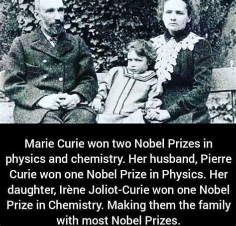 Marie Curie Family Tree