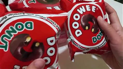 Doowee Donut Choco Donut With Bavarian Flavor Youtube