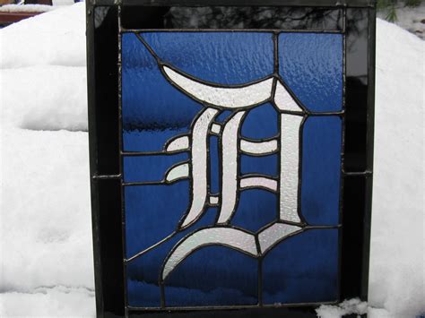 Detroit Tigers Stained Glass Ron S Glass