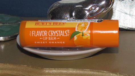 First Impression Burts Bees Flavor Crystals Lip Balm Youtube