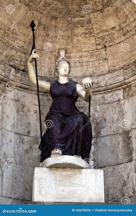 Statue Of Goddess Rome Stock Photo 26678526