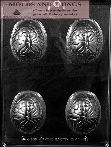 Halloween Brain Chocolate Candy Mold 3d Brain Candy Mold