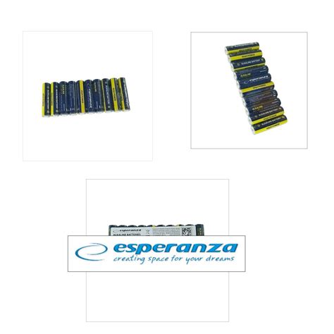 Set Baterii Alcaline Aaa R Esperanza High Power V Emag Ro