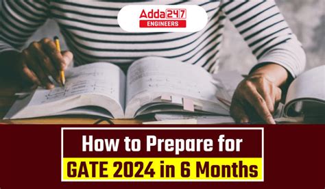 How To Prepare For GATE 2024 In 6 Months