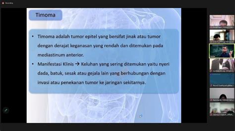 Tumor Mediastinum - YouTube