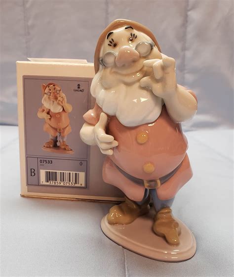 Lladro Doc Extremely Rare Hand Signed Dated Disney Snow