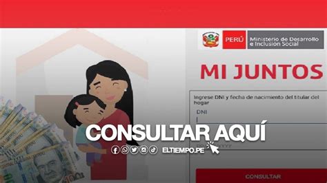 Link Bono Ni Os Para Consultar Con Dni Los Requisitos Y Qui Nes Son