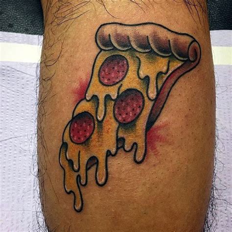 Pizza Tattoo Designs For Men