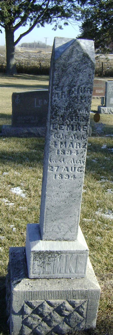 Arthur Herbert Lemke M Morial Find A Grave