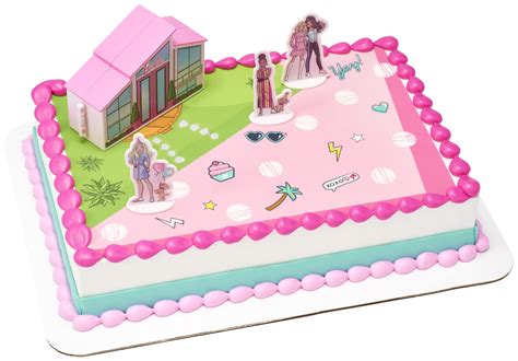 Decoset Barbie Dreamhouse Adventures Cake Topper 4