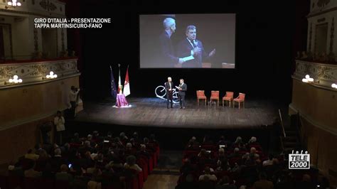 Giro D Italia Presentata La Tappa Martinsicuro Fano Youtube