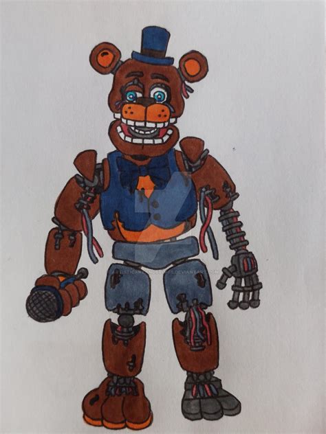 Withered Freddy [v2] By Artisticartandstuffs On Deviantart