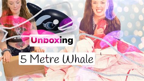 Unboxing A 5 Metre Inflatable Whale Youtube