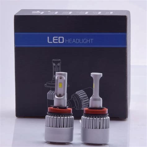 X S H Csp Led Headlight W Lm Car Led Headlights Bulb Fog