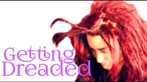 My Dreadlock Journey From Straight Hair To Dreadlocks 4 Days In 7 Minutes Dreadlock