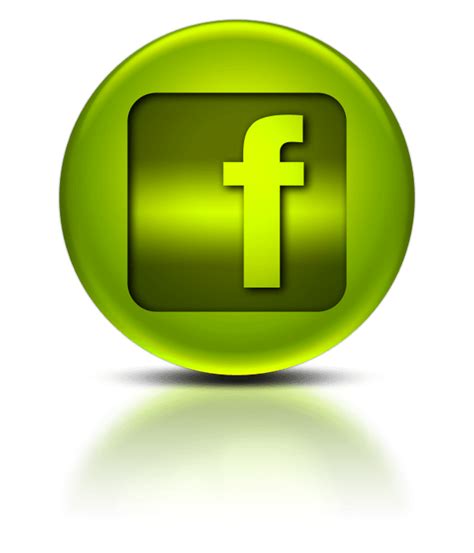 Green Facebook Logo - LogoDix