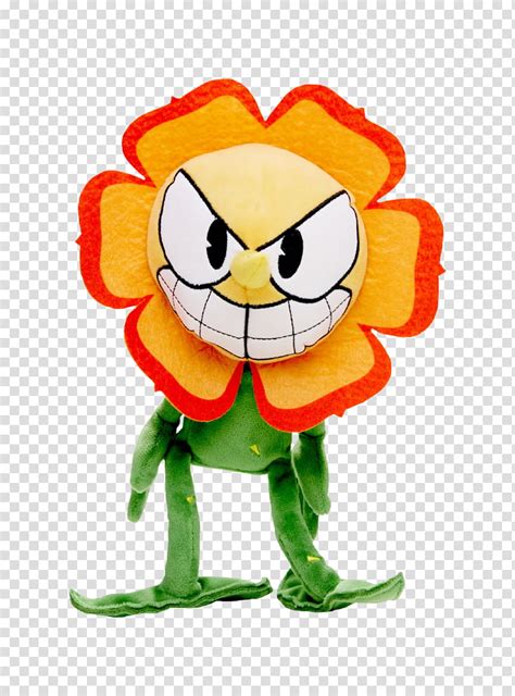 Funko Cuphead Cagney Carnation Plush Transparent Background Png Clipart