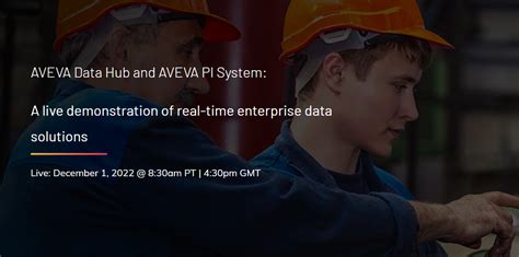 AVEVA Data Hub and AVEVA PI System: A live demonstration of real-time ...