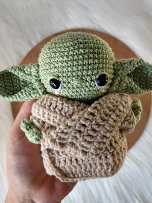 Grogu Em Amigurumi Mandalorian Baby Yoda Compre Produtos