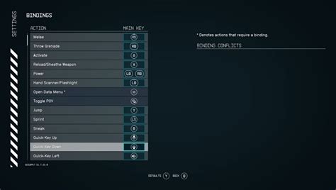 Starfield Best Controller Settings