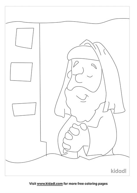 Greedy Pharisee Coloring Page Coloring Pages