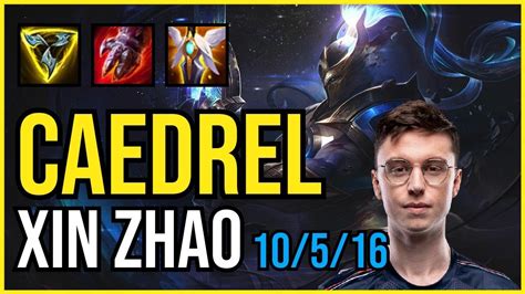 CAEDREL XIN ZHAO Vs GRAVES Jungle EUW Master Patch 11 3 YouTube