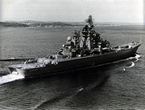Фотографии тяжёлых ракетных крейсеров проекта 1144 "Орлан"