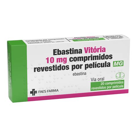 Ebastina Vit Ria Medicamento Sujeito A Receita M Dica