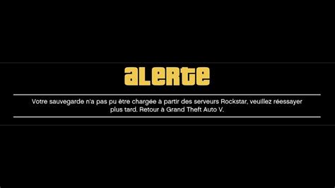 PC GTA 5 RÉPARER VOTRE SAUVEGARDE N AS PAS PU ÊTRE CHARGÉ DEPUIS