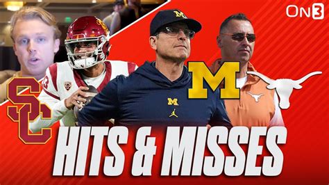 Michigan Wolverines Big Ten Domination Texas Longhorns Arrival Usc