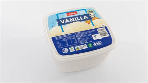 Coles Vanilla Ice Cream Review Vanilla Ice Cream Choice