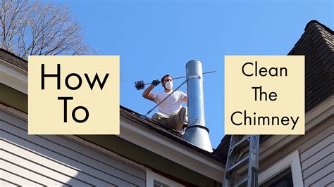 How To Clean Your Wood Stove Chimney - YouTube