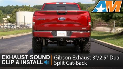 F L Gibson Exhaust Sound Clip Dual Split Cat