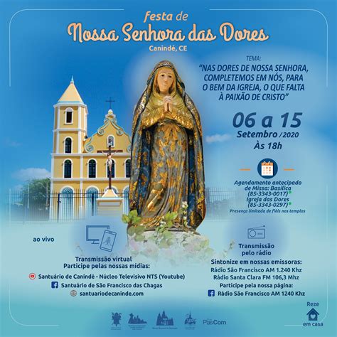 Festa De Nossa Senhora Das Dores Em Canind De A De Setembro