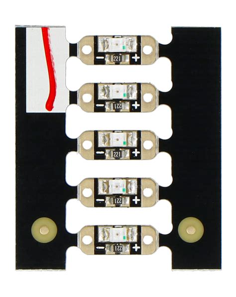 Led Sequins Diody Led Ruby Red 5szt Adafruit 1755 Sklep Botland