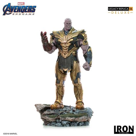 Iron Studios Thanos Avengers Endgame 1 4 Scale Deluxe Statue งาน