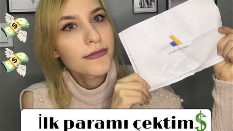 YOUTUBEDAN İLK PARAMI ÇEKTİM NE KADAR KAZANDIM YOUTUBE DAN