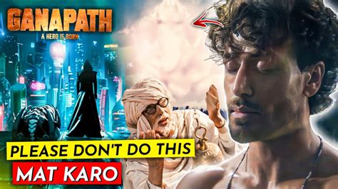 Tiger Shroff Is Ganesh Ji Incarnation 😑 Ganapath Teaser Review