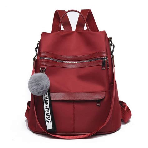 Bolsa Mochila Feminina Antifurto Impermeável alça de Ombro SHOP