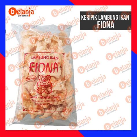 Jual Keripik Lambung Ikan Fiona Camilan Khas Bali Oleh Oleh Bali