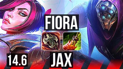 FIORA Vs JAX TOP Quadra 10 2 9 400 Games Godlike NA Master