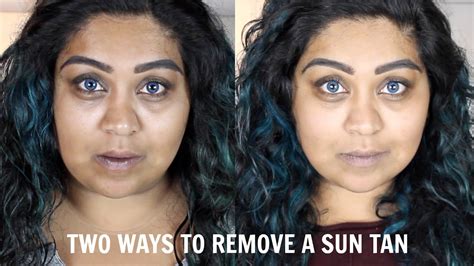 How To Remove Sun Tan From Your Face Quickly Nishi V YouTube