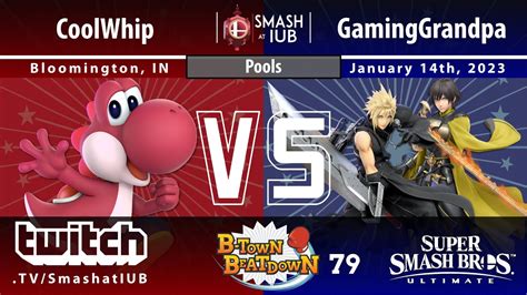 B Town Beatdown Pools Coolwhip Yoshi Vs Gaminggrandpa Cloud