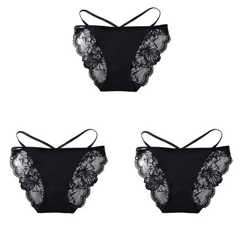 Njoeus Thong Underwear Women Black Underwear Women Women Sexy Lace